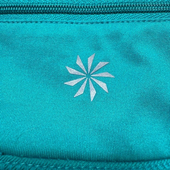 Teal Athleta Skort with Built-in Shorts & Stretchy Waistband Size S Tennis Golf - Picture 5 of 8